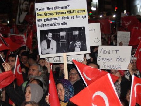 Imamoglu nun tutuklanmasina tepki